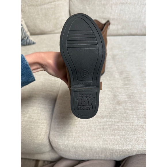 Girls Disney Toy Story Woody Brown Cowboy Boots Size 8 (Toddler Girl) - Picture 3 of 3